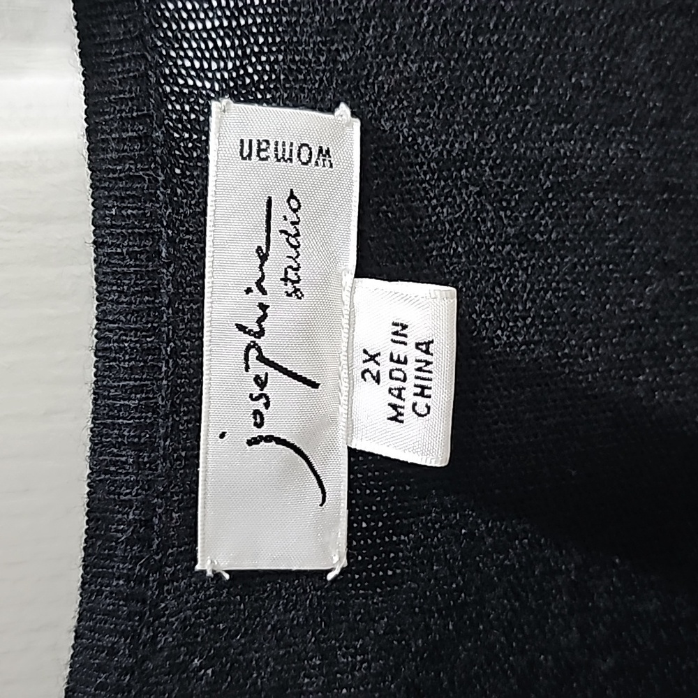 Josephine Studio Black Cardigan Size 2x - Picture 3 of 13